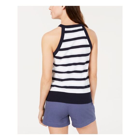 MAISON JULES Womens Sleeveless Crew Neck Top - Picture 2 of 2